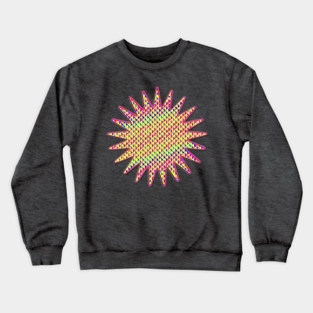 twenty one ray yazidi sun Crewneck Sweatshirt by indusdreaming